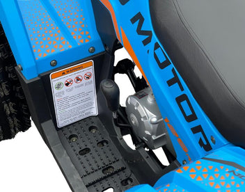 Arktis Motors barnminiquad 110CC helautomatisk, svart/grön