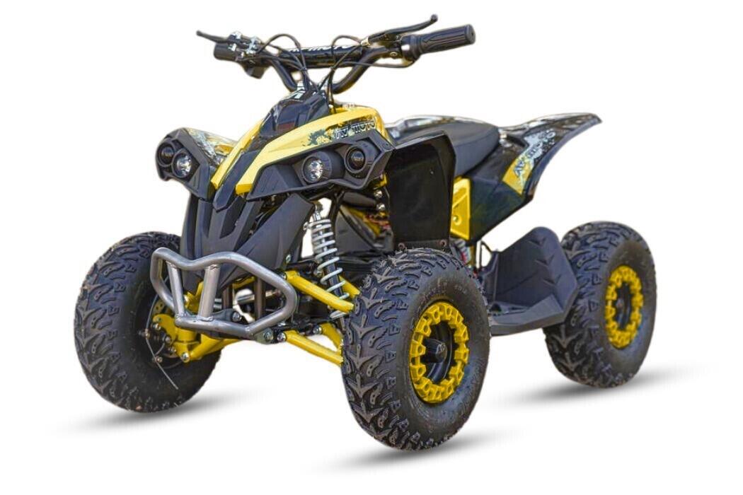 Arktis Motors barnminiquad 110CC helautomatisk, svart/grön