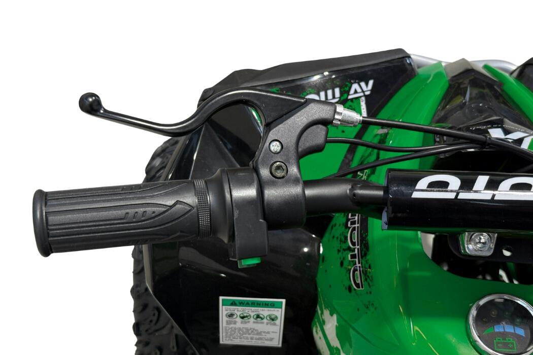 Arktis Motors barnminiquad 110CC helautomatisk, svart/grön