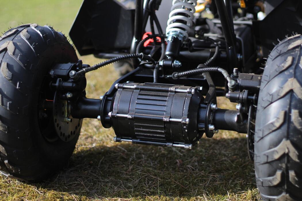 Barnens elminibike AVENGER 1200W, gul