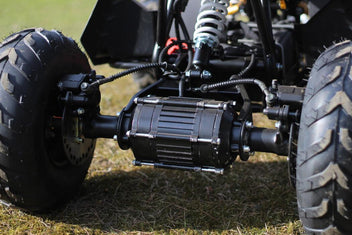 Barnens elminibike AVENGER 1200W, gul