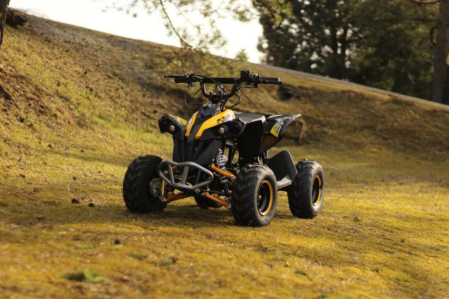 Barnens elminibike AVENGER 1200W, gul