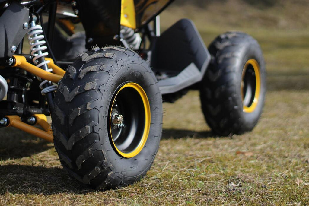 Arktis Motors barnminiquad 110CC helautomatisk, svart/grön