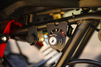 Barnens elminibike AVENGER 1200W, röd