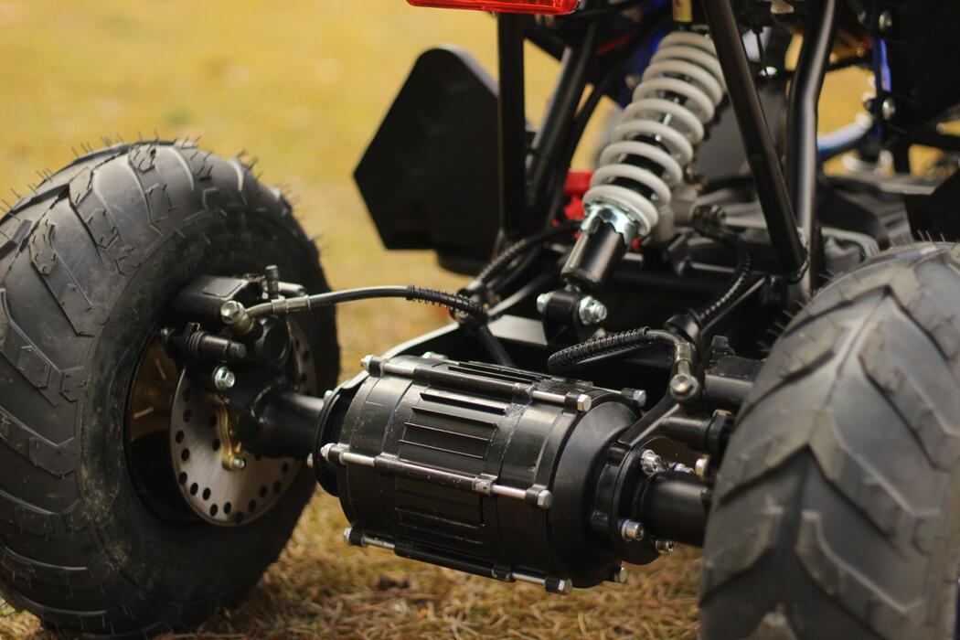 Arktis Motors barnminiquad 110CC helautomatisk, svart/grön