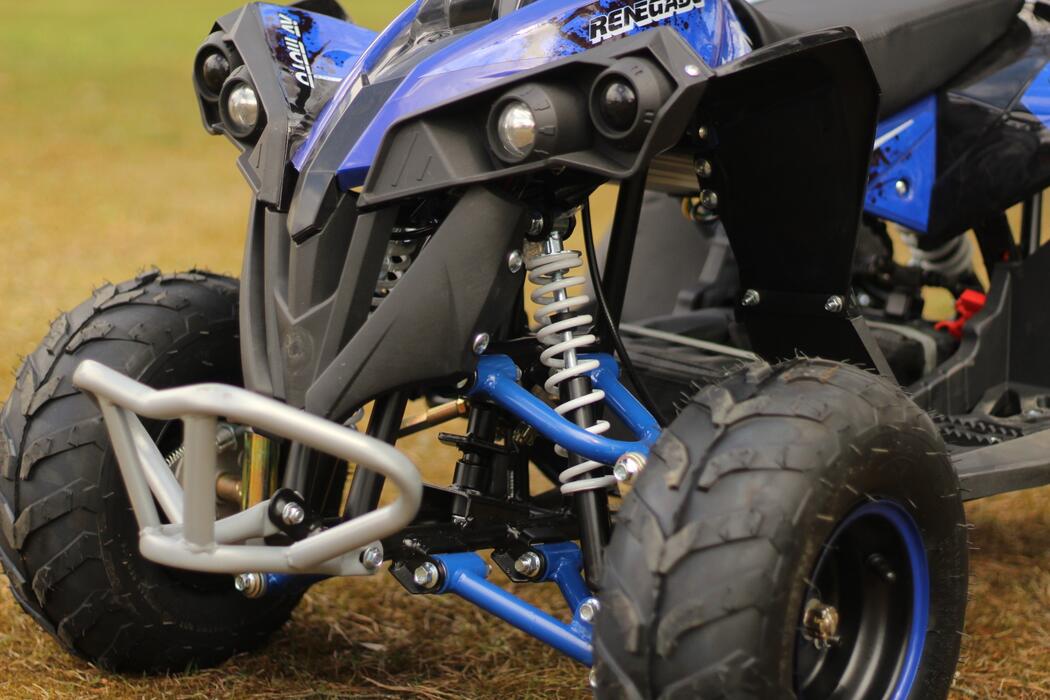 Arktis Motors barnminiquad 110CC helautomatisk, svart/grön