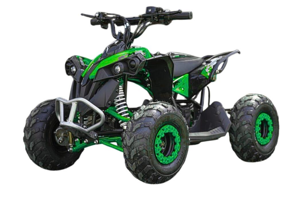 Arktis Motors barnminiquad 110CC helautomatisk, svart/grön