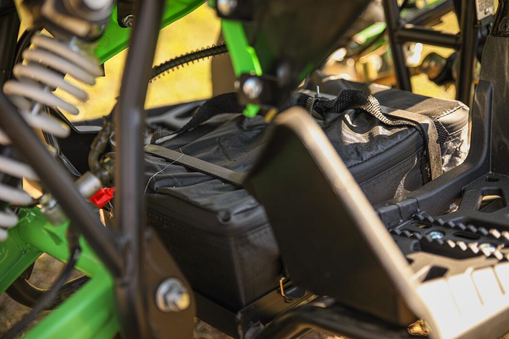 Arktis Motors barnminiquad 110CC helautomatisk, svart/grön