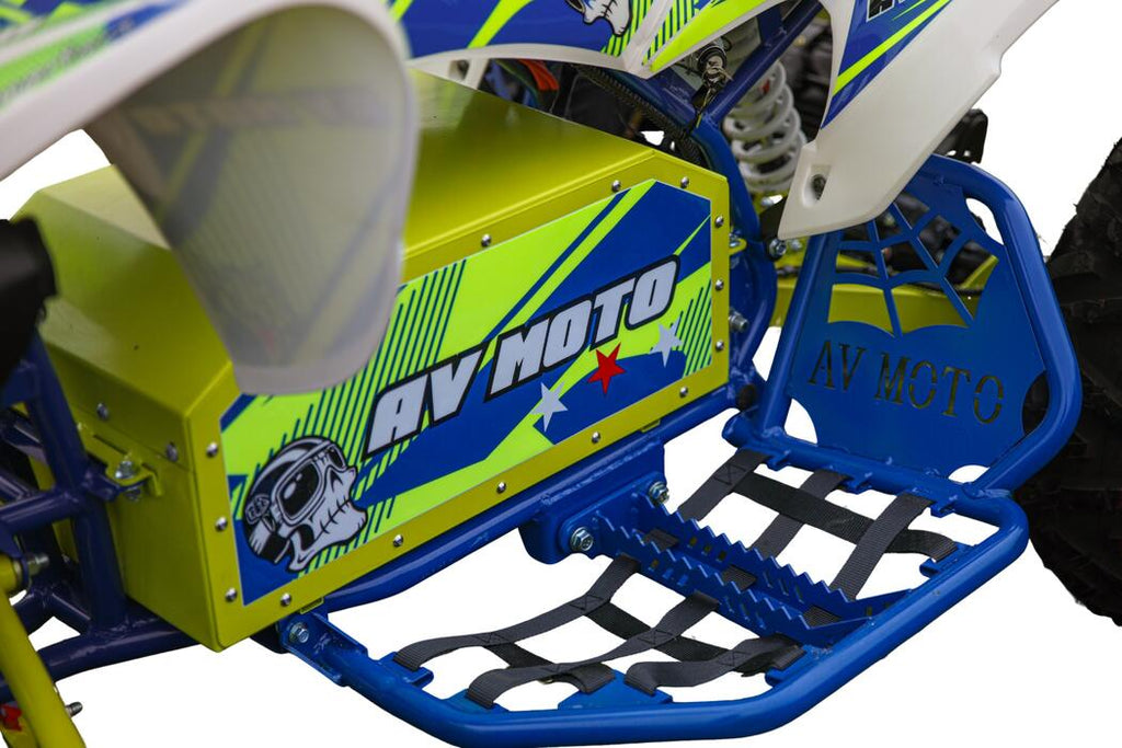 Arktis Motors barnminiquad 110CC helautomatisk, svart/grön