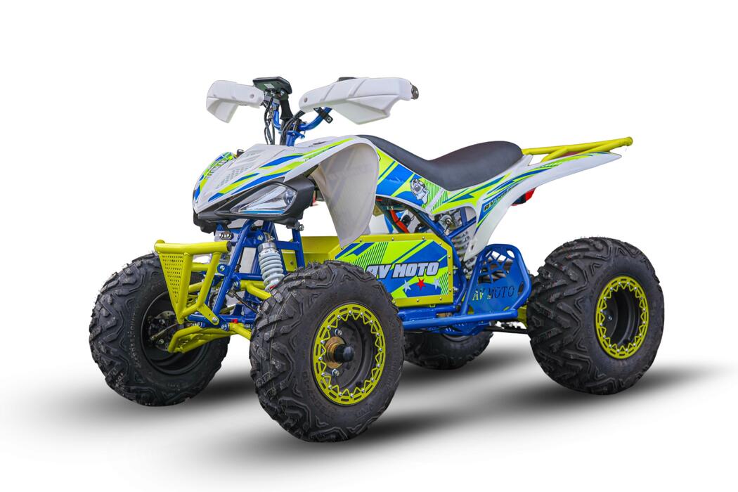 Arktis Motors barnminiquad 110CC helautomatisk, svart/grön