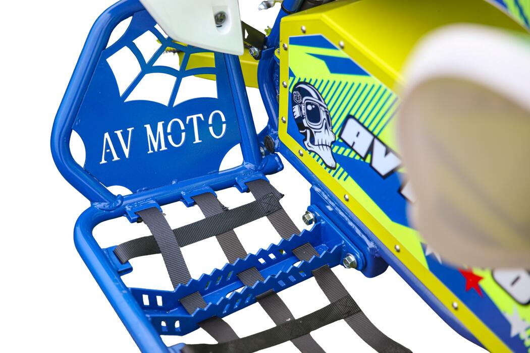 Arktis Motors barnminiquad 110CC helautomatisk, svart/grön