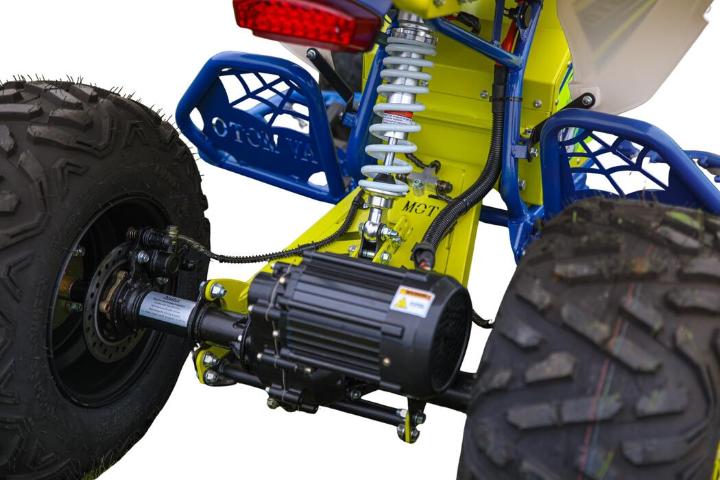 Arktis Motors barnminiquad 110CC helautomatisk, svart/grön