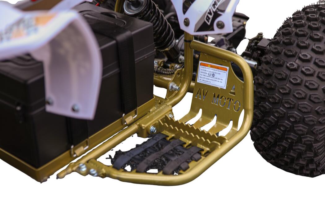 Arktis Motors barnminiquad 110CC helautomatisk, svart/grön