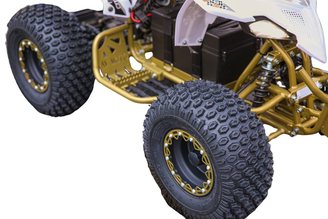 Arktis Motors barnminiquad 110CC helautomatisk, svart/grön