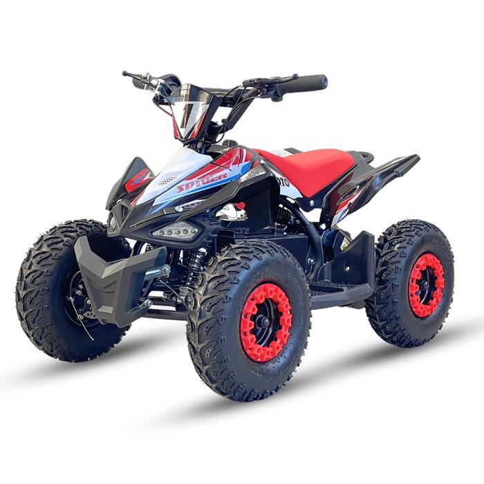 Barnens elminibike SPIDER 1000W, röd