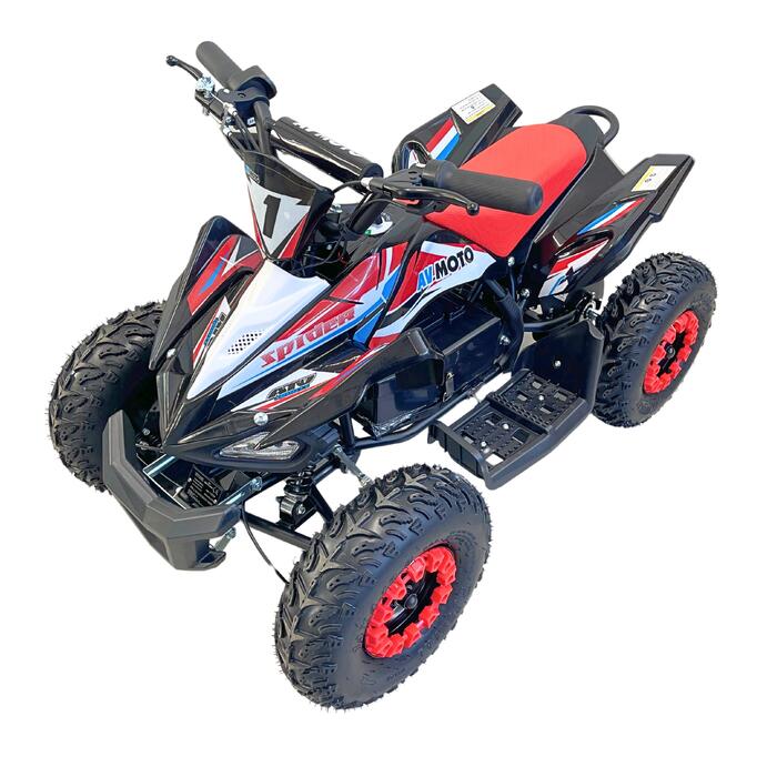 Barnens elminibike SPIDER 1000W, röd