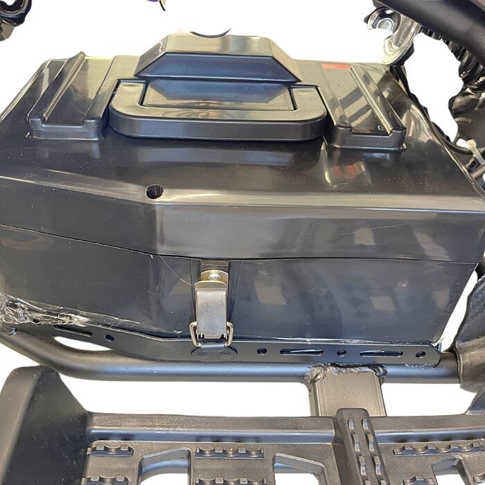 Arktis Motors barnminiquad 110CC helautomatisk, svart/grön