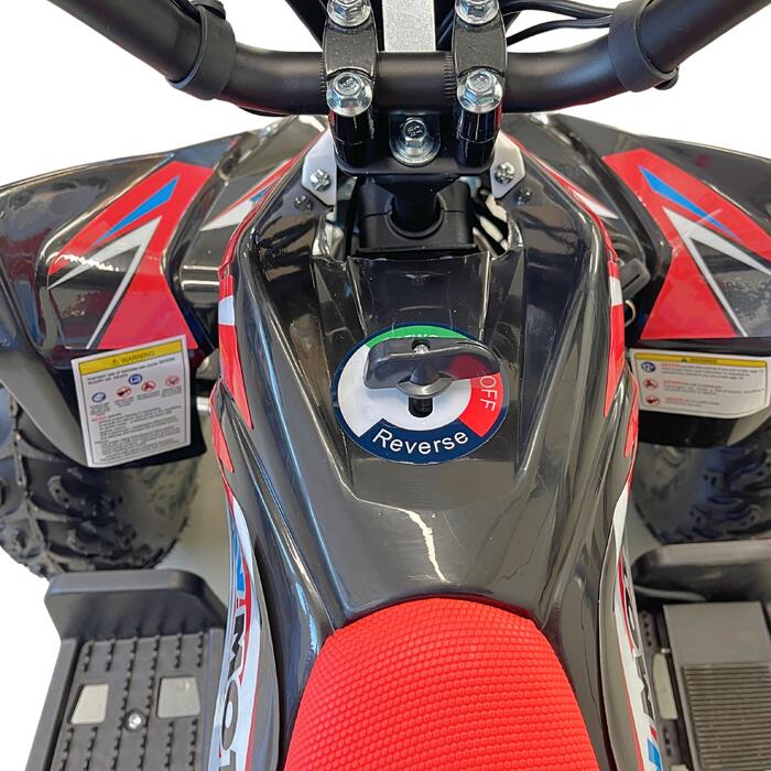 Barnens elminibike SPIDER 1000W, röd
