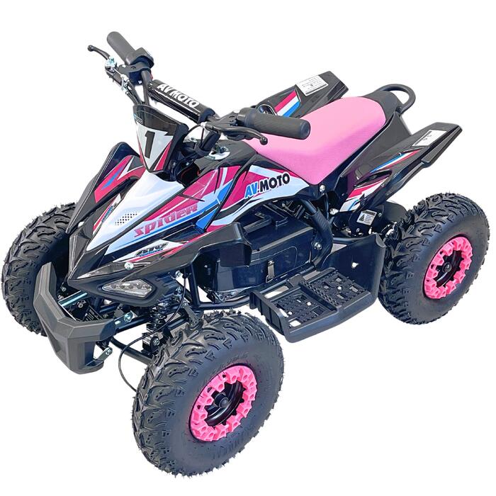 Lasten Sähköminimönkijä SPIDER 1000W, Pinkki