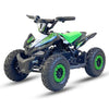 Arktis Motors barnminiquad 110CC helautomatisk, svart/grön