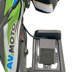 Arktis Motors barnminiquad 110CC helautomatisk, svart/grön