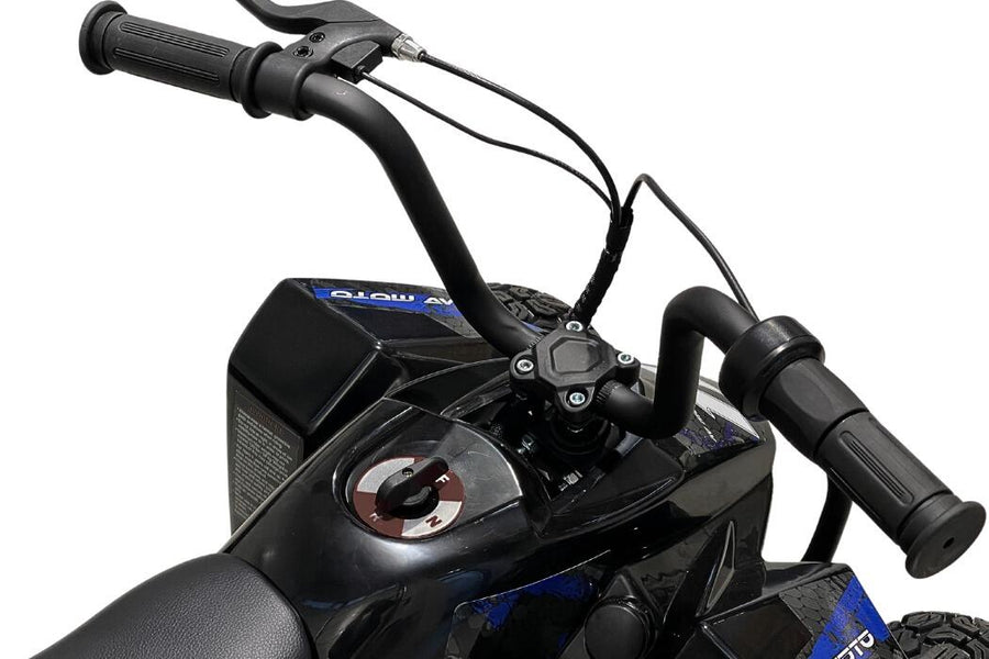 Barnens elminibike THUNDER 250W, blå