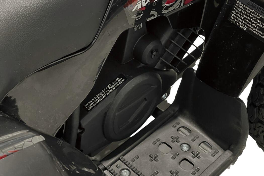 Barnens elminibike THUNDER 250W, röd