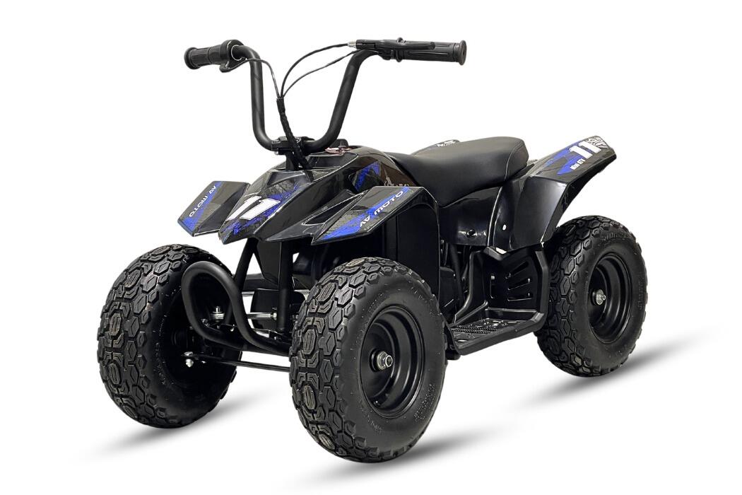Arktis Motors barnminiquad 110CC helautomatisk, svart/grön