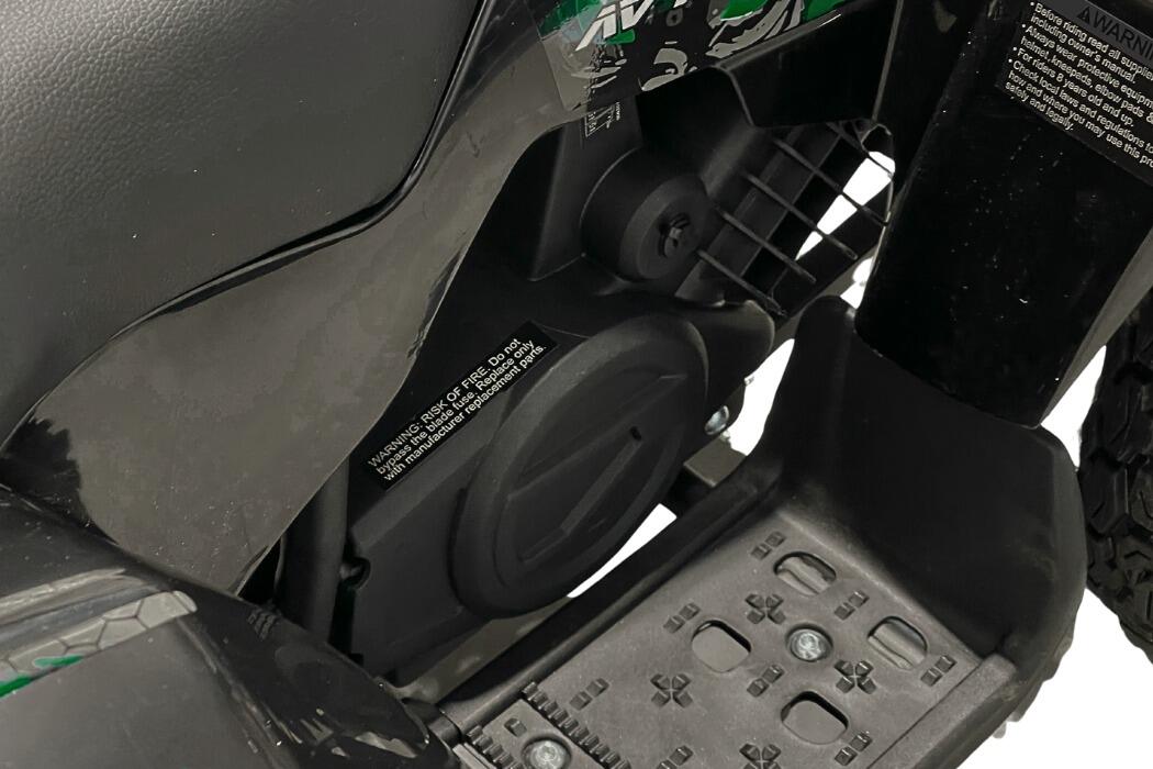 Arktis Motors barnminiquad 110CC helautomatisk, svart/grön