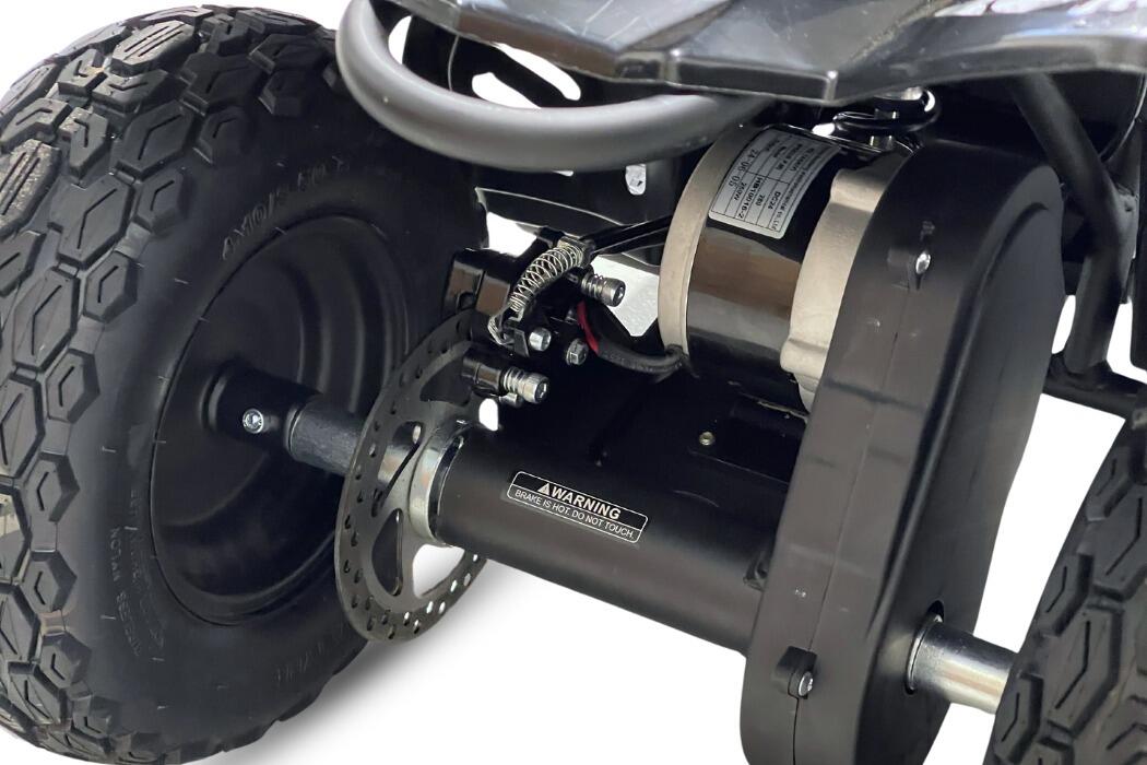 Arktis Motors barnminiquad 110CC helautomatisk, svart/grön