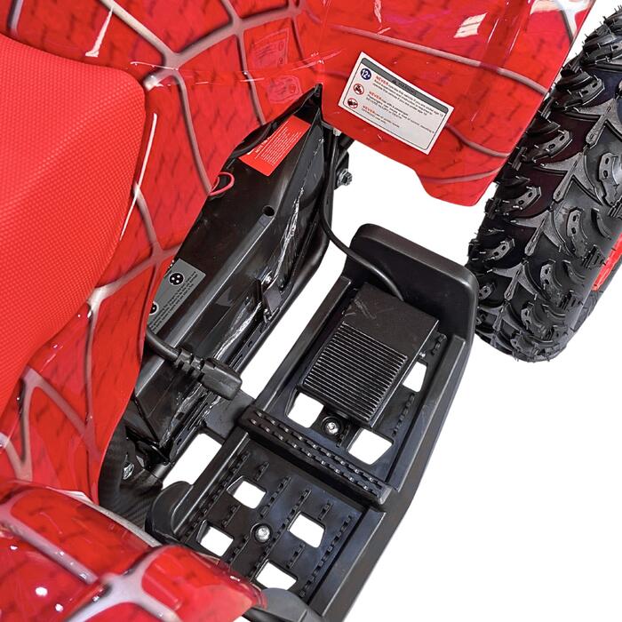 Lasten Sähköminimönkijä TIGER 1000W, Punainen