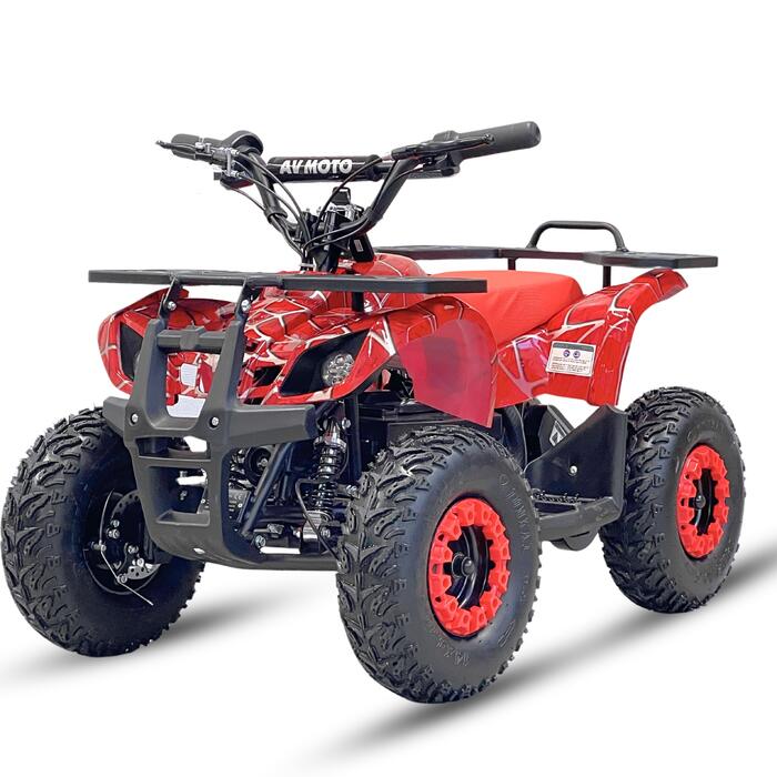 Lasten Sähköminimönkijä TIGER 1000W, Punainen