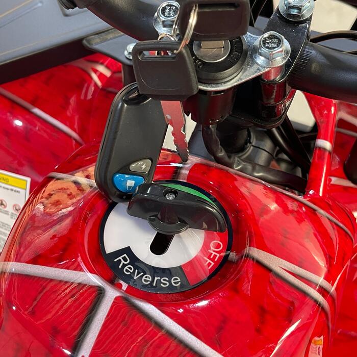 Lasten Sähköminimönkijä TIGER 1000W, Punainen