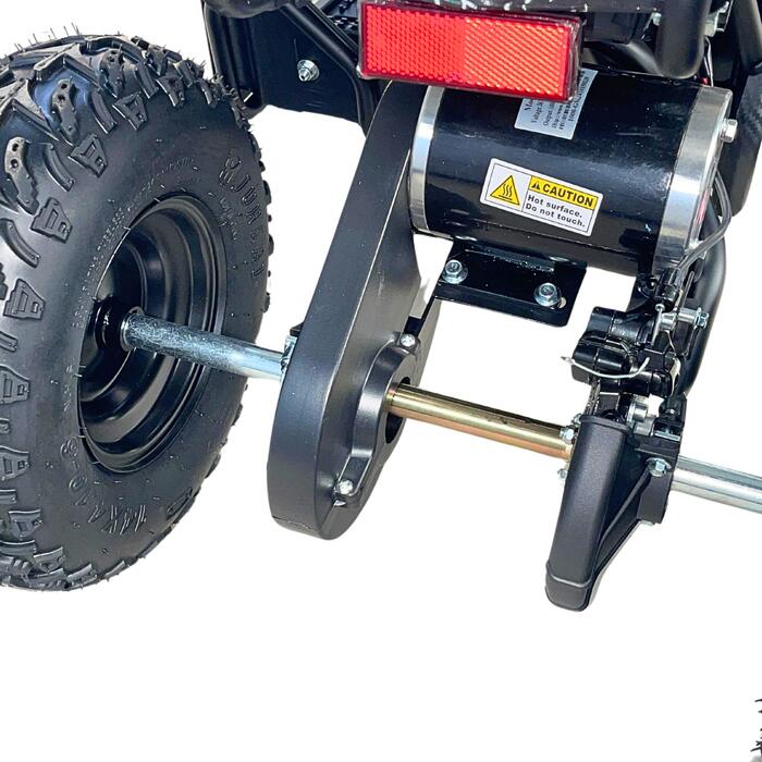 Arktis Motors barnminiquad 110CC helautomatisk, svart/grön