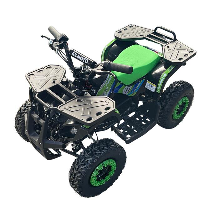 Arktis Motors barnminiquad 110CC helautomatisk, svart/grön