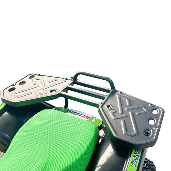 Arktis Motors barnminiquad 110CC helautomatisk, svart/grön