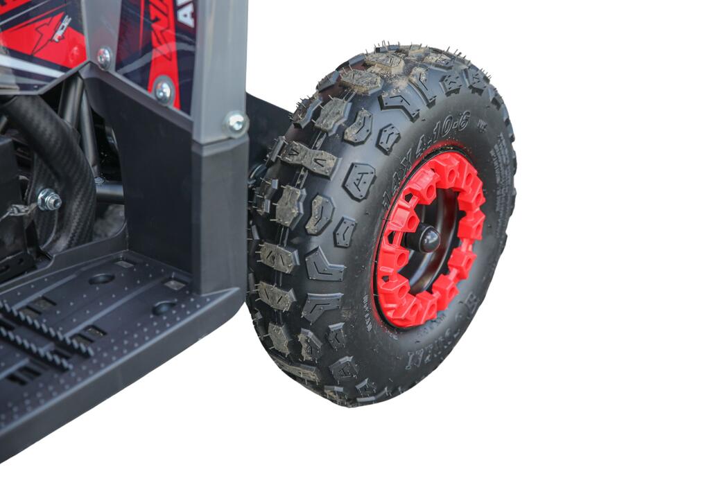 Lasten Sähköminimönkijä WARRIOR 1000W, Punainen