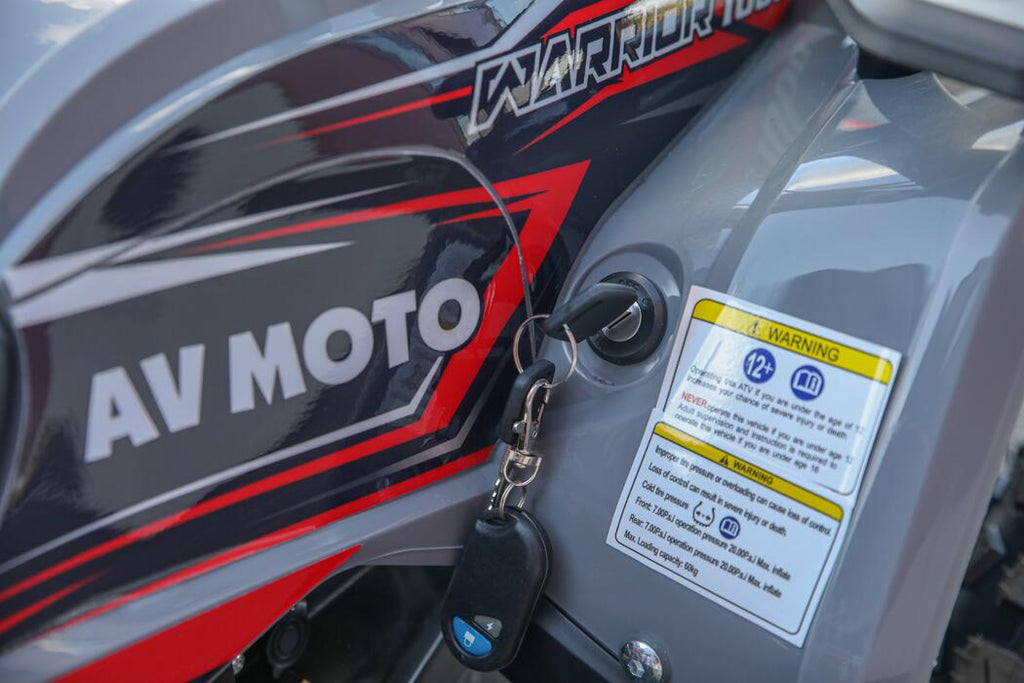 Lasten Sähköminimönkijä WARRIOR 1000W, Punainen