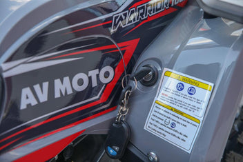 Lasten Sähköminimönkijä WARRIOR 1000W, Punainen