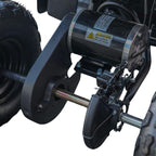 Arktis Motors barnminiquad 110CC helautomatisk, svart/grön