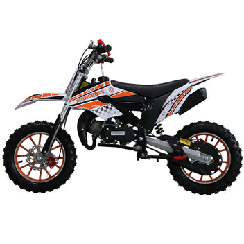 Barnminicross 49cc – för avgränsat område, orange