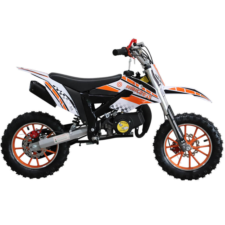 Barnminicross 49cc – för avgränsat område, orange