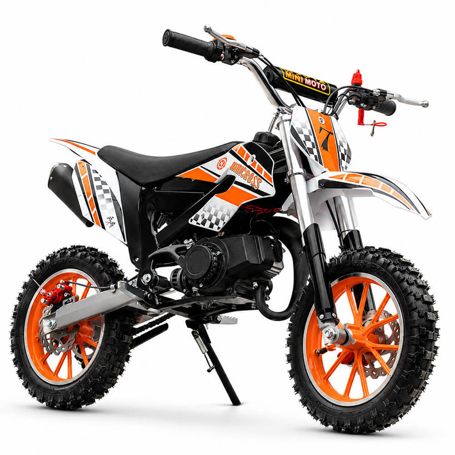 Barnminicross 49cc – för avgränsat område, orange