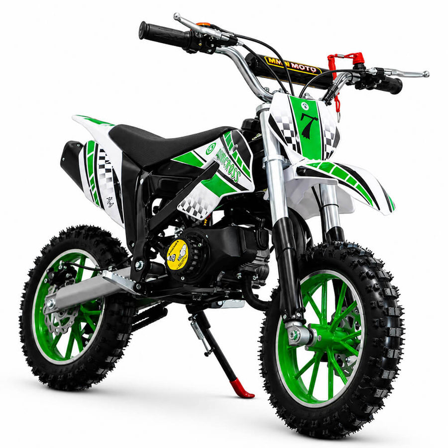 Barnminicross 49cc – för avgränsat område, grön