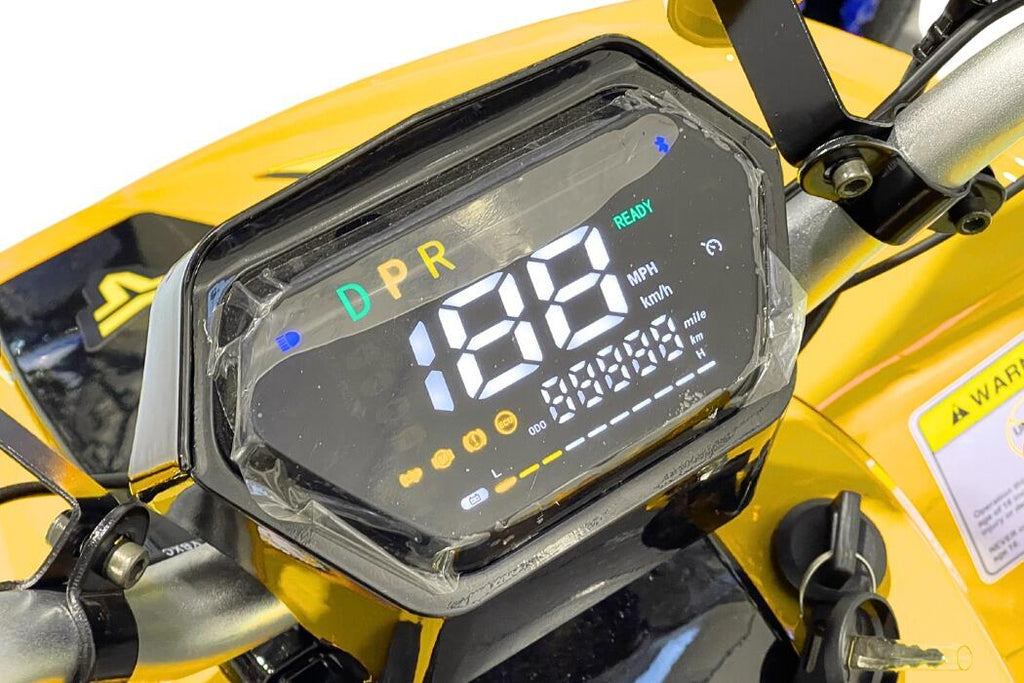 Arktis Motors barnminiquad 110CC helautomatisk, svart/grön