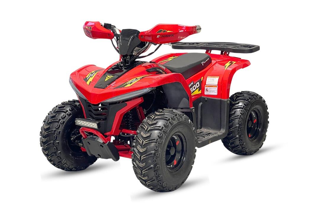Elektrisk minibike för barn E-Hawk Pro 1600, röd