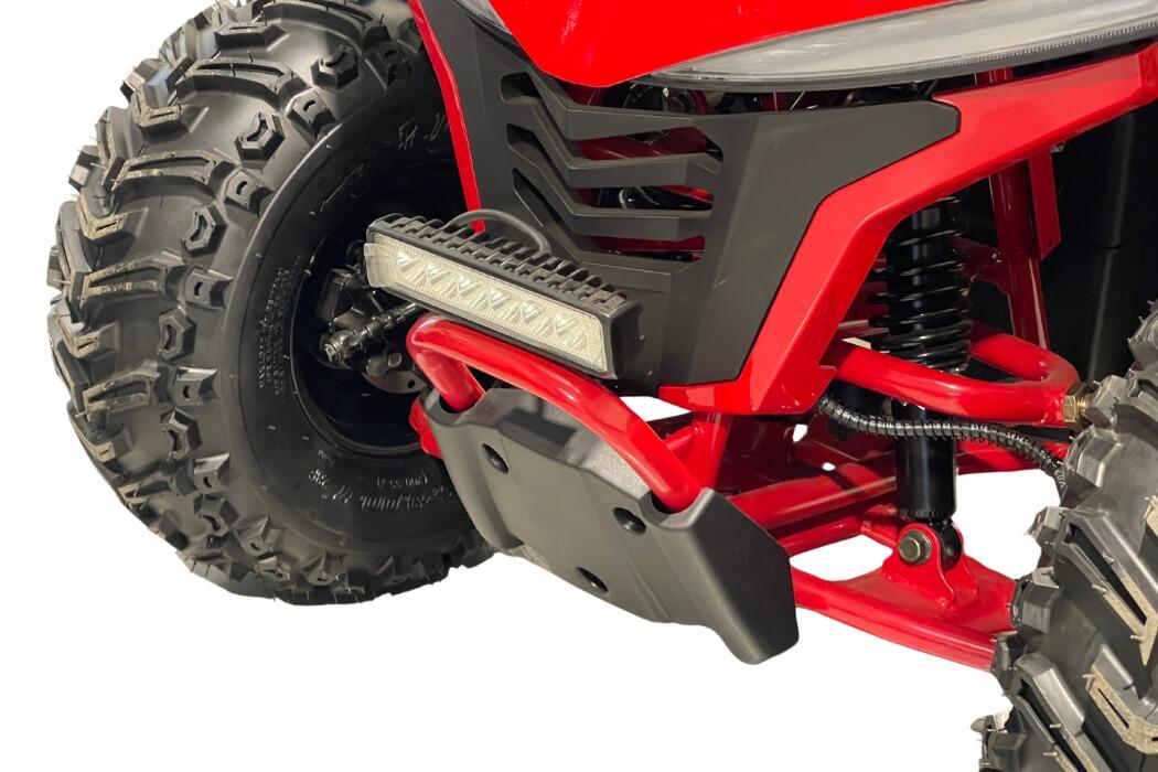 Arktis Motors barnminiquad 110CC helautomatisk, svart/grön