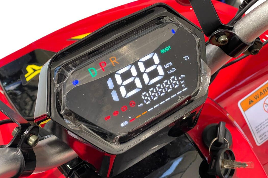 Elektrisk minibike för barn E-Hawk Pro 1600, röd