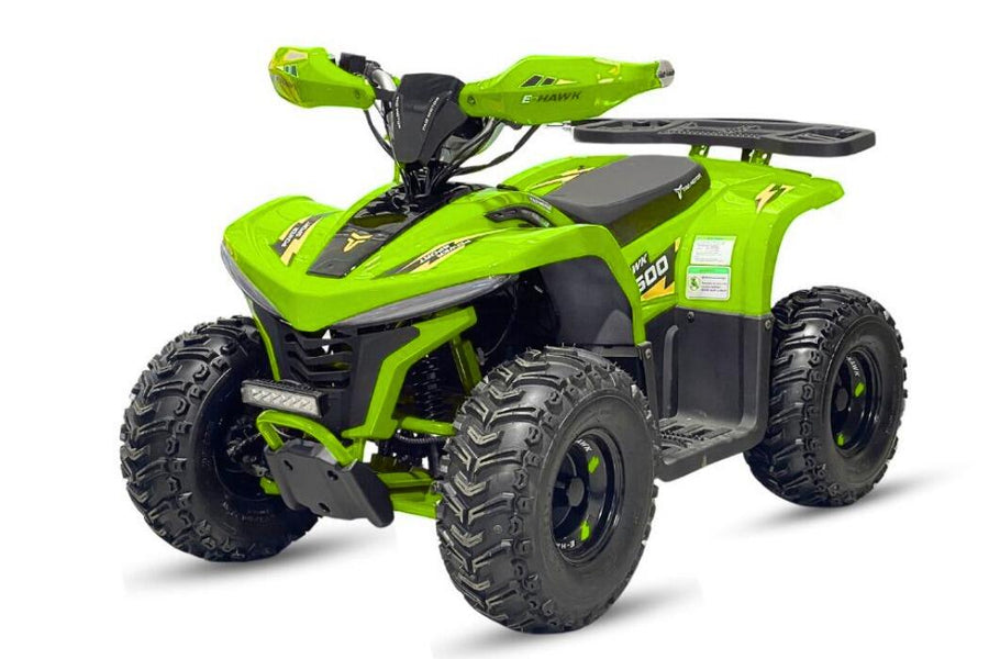 Elektrisk minibike för barn E-Hawk Pro 1600, grön