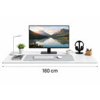 Sähköpöydän pöytälevy 160 x 80 cm – 2,5 cm, MDF/lastulevy, pyöristetyt kulmat